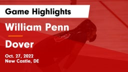 William Penn  vs Dover  Game Highlights - Oct. 27, 2022