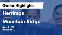 Herriman  vs Mountain Ridge  Game Highlights - Nov. 2, 2021