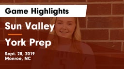 Sun Valley  vs York Prep Game Highlights - Sept. 28, 2019
