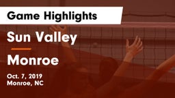 Sun Valley  vs Monroe Game Highlights - Oct. 7, 2019