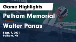 Pelham Memorial  vs Walter Panas  Game Highlights - Sept. 9, 2021