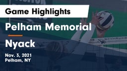Pelham Memorial  vs Nyack  Game Highlights - Nov. 3, 2021