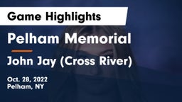 Pelham Memorial  vs John Jay  (Cross River) Game Highlights - Oct. 28, 2022