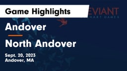 Andover  vs North Andover  Game Highlights - Sept. 20, 2023