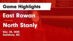 East Rowan  vs North Stanly  Game Highlights - Dec. 30, 2020