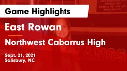 East Rowan  vs Northwest Cabarrus High Game Highlights - Sept. 21, 2021