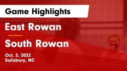 East Rowan  vs South Rowan  Game Highlights - Oct. 3, 2022