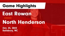 East Rowan  vs North Henderson  Game Highlights - Oct. 25, 2022