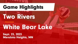 Two Rivers  vs White Bear Lake  Game Highlights - Sept. 23, 2023