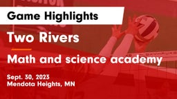 Two Rivers  vs Math and science academy Game Highlights - Sept. 30, 2023