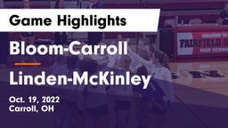 Bloom-Carroll  vs Linden-McKinley  Game Highlights - Oct. 19, 2022