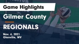 Gilmer County  vs REGIONALS Game Highlights - Nov. 6, 2021