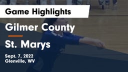 Gilmer County  vs St. Marys Game Highlights - Sept. 7, 2022