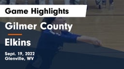 Gilmer County  vs Elkins  Game Highlights - Sept. 19, 2022