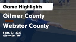 Gilmer County  vs Webster County Game Highlights - Sept. 22, 2022