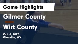Gilmer County  vs Wirt County  Game Highlights - Oct. 6, 2022
