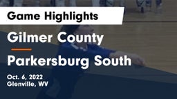 Gilmer County  vs Parkersburg South  Game Highlights - Oct. 6, 2022