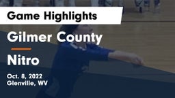 Gilmer County  vs Nitro  Game Highlights - Oct. 8, 2022
