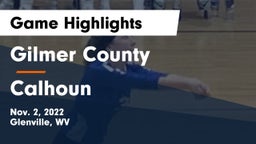 Gilmer County  vs Calhoun  Game Highlights - Nov. 2, 2022