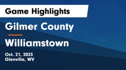 Gilmer County  vs Williamstown  Game Highlights - Oct. 21, 2023