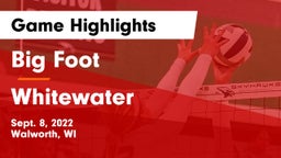 Big Foot  vs Whitewater  Game Highlights - Sept. 8, 2022