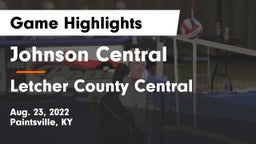 Johnson Central  vs Letcher County Central  Game Highlights - Aug. 23, 2022