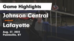 Johnson Central  vs Lafayette  Game Highlights - Aug. 27, 2022