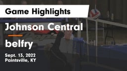 Johnson Central  vs belfry Game Highlights - Sept. 13, 2022