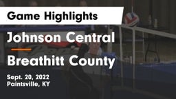 Johnson Central  vs Breathitt County  Game Highlights - Sept. 20, 2022