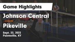 Johnson Central  vs Pikeville  Game Highlights - Sept. 22, 2022