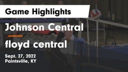 Johnson Central  vs floyd central Game Highlights - Sept. 27, 2022