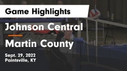 Johnson Central  vs Martin County  Game Highlights - Sept. 29, 2022