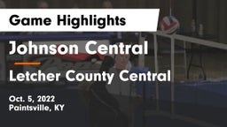 Johnson Central  vs Letcher County Central  Game Highlights - Oct. 5, 2022