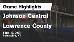 Johnson Central  vs Lawrence County Game Highlights - Sept. 12, 2023
