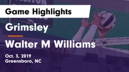 Grimsley  vs Walter M Williams  Game Highlights - Oct. 3, 2019
