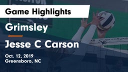 Grimsley  vs Jesse C Carson Game Highlights - Oct. 12, 2019