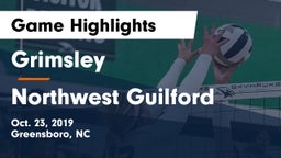 Grimsley  vs Northwest Guilford  Game Highlights - Oct. 23, 2019