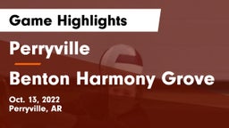 Perryville  vs Benton Harmony Grove Game Highlights - Oct. 13, 2022
