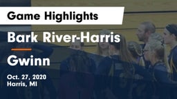Bark River-Harris  vs Gwinn  Game Highlights - Oct. 27, 2020