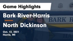 Bark River-Harris  vs North Dickinson Game Highlights - Oct. 12, 2021