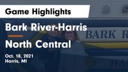 Bark River-Harris  vs North Central Game Highlights - Oct. 18, 2021