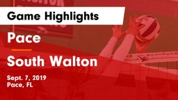 Pace  vs South Walton  Game Highlights - Sept. 7, 2019