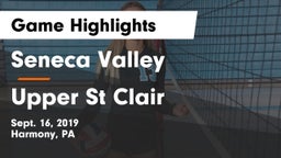 Seneca Valley  vs Upper St Clair Game Highlights - Sept. 16, 2019