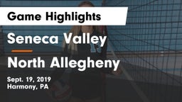 Seneca Valley  vs North Allegheny Game Highlights - Sept. 19, 2019