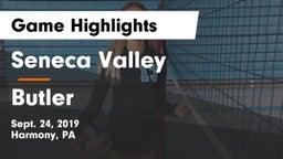 Seneca Valley  vs Butler  Game Highlights - Sept. 24, 2019