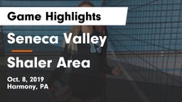 Seneca Valley  vs Shaler Area  Game Highlights - Oct. 8, 2019
