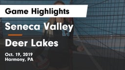 Seneca Valley  vs Deer Lakes Game Highlights - Oct. 19, 2019