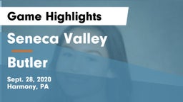 Seneca Valley  vs Butler  Game Highlights - Sept. 28, 2020