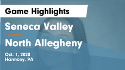 Seneca Valley  vs North Allegheny  Game Highlights - Oct. 1, 2020
