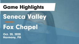 Seneca Valley  vs Fox Chapel  Game Highlights - Oct. 20, 2020